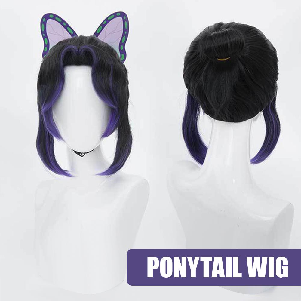 Synthetic Braided Wigs For Black Women - Parrucca cosplay Kochou Shinobu Kocho di