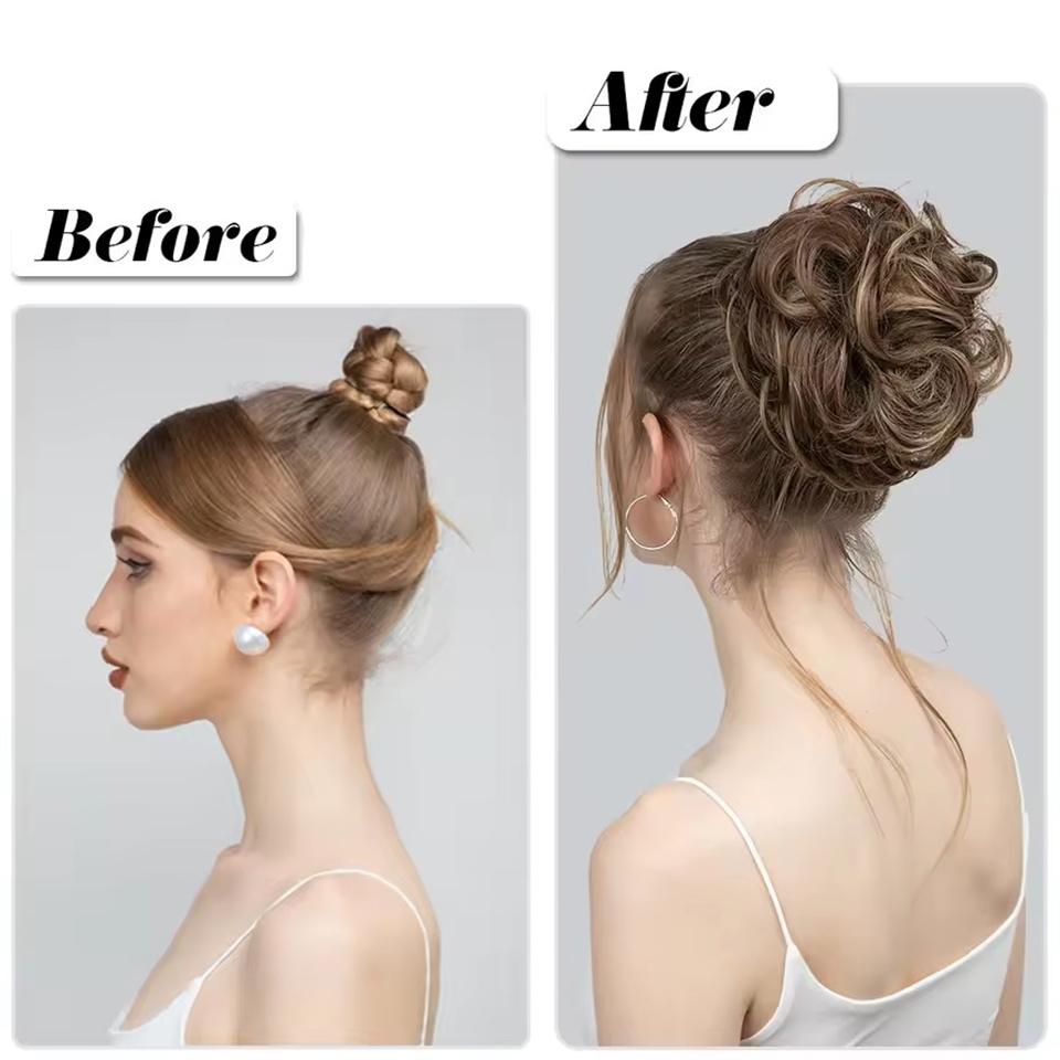 AOSIQUEE Chignon sintetico Mes - Claw Clip Messy Bun Hair Piece recensione e prezzo