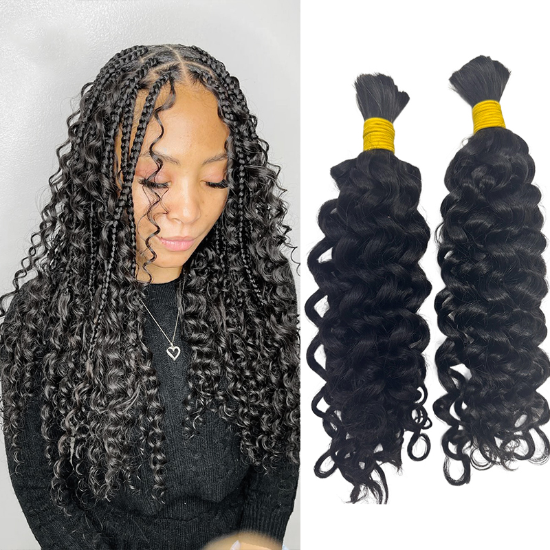 Capelli Umani per Trecce Boho, - Water Wave Bulk Human Hair For Braiding recensione e prezzo
