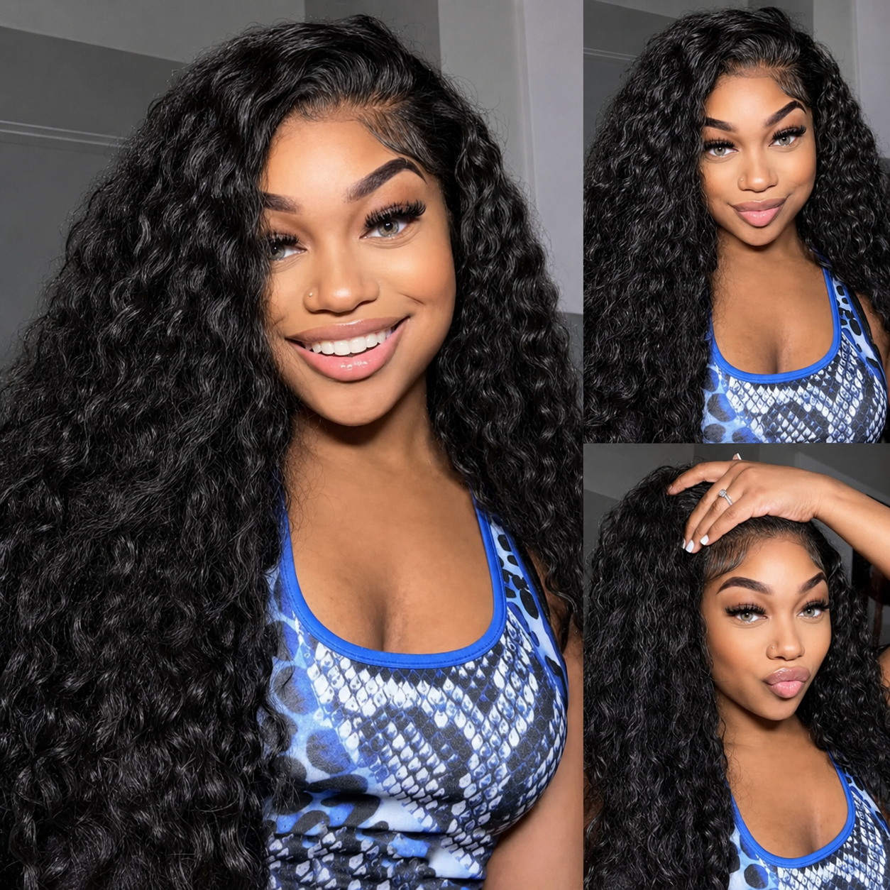 Parrucche ricce ultra aderenti - Hd Lace Frontal Wig Human Hair Pre Plucked recensione e prezzo