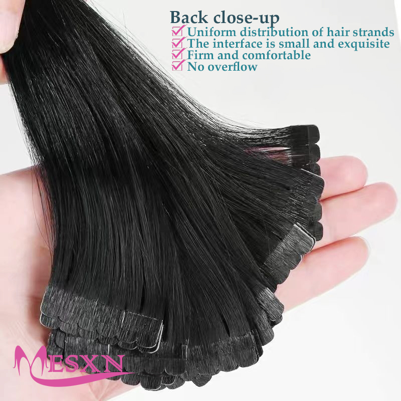 Mini nastro dritto nelle esten - Invisible Tape In Extensions Real Hair recensione e prezzo