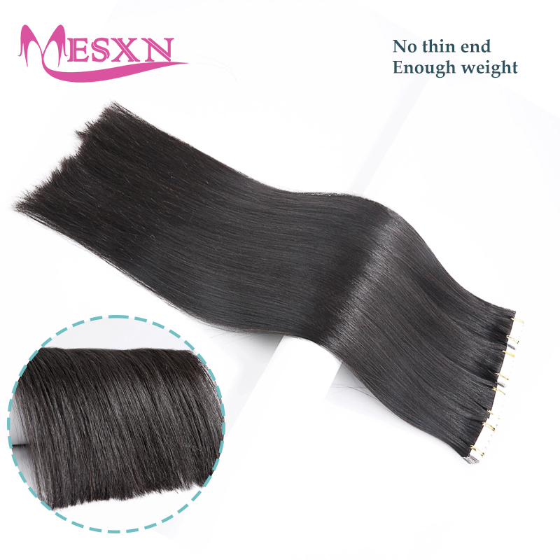 Mini nastro dritto nelle esten - Invisible Tape In Extensions Real Hair recensione e prezzo