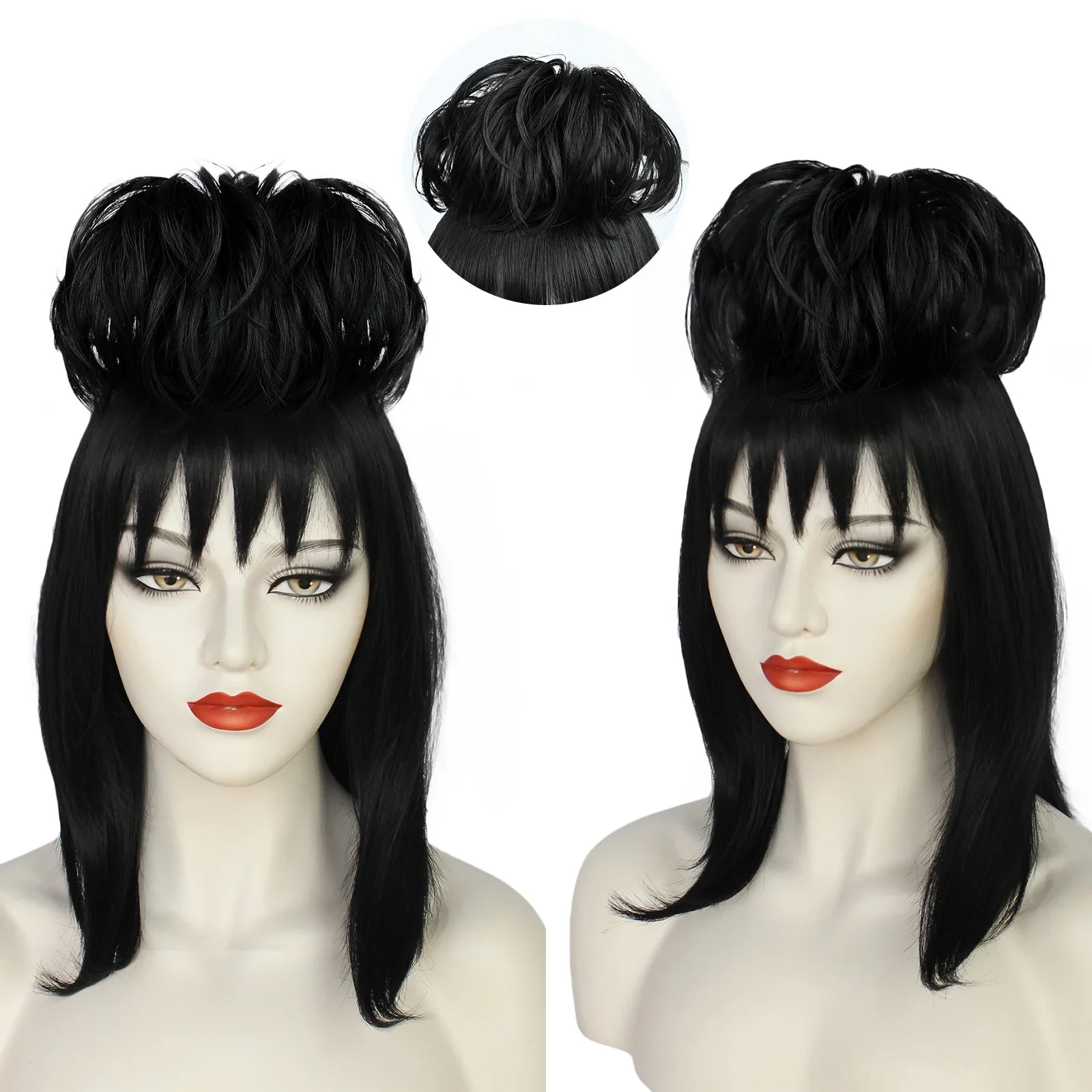 Lydia Deetz Parrucca Cosplay A - Synthetic Braided Wigs For Black Women recensione e prezzo