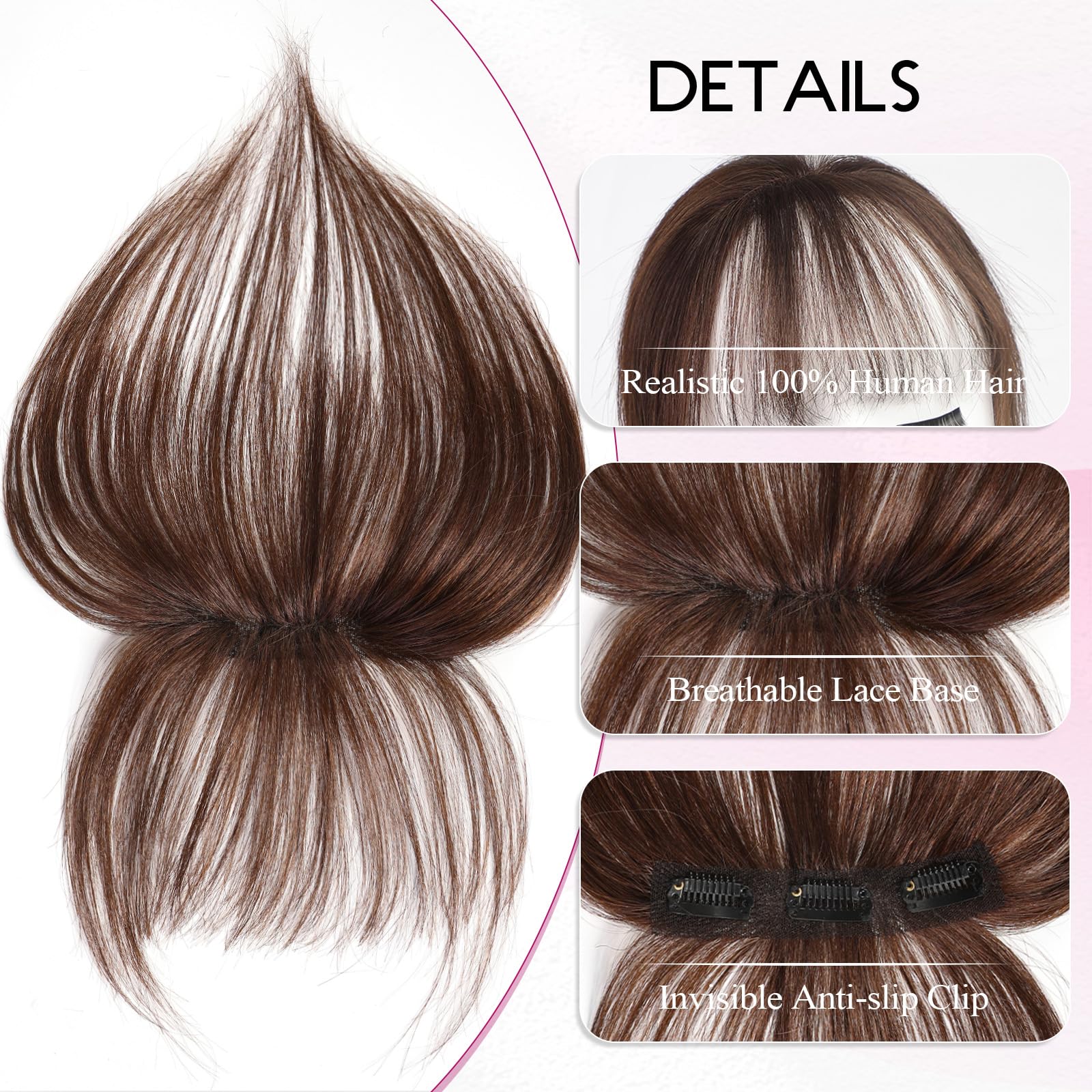 Clip per frangia per capelli u - Seamless Clip In Hair Extensions Human Hair recensione e prezzo