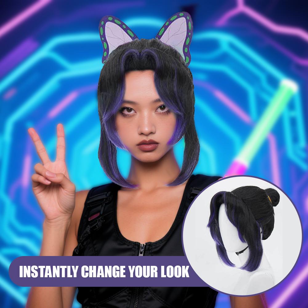 Parrucca cosplay Kochou Shinob - Synthetic Braided Wigs For Black Women recensione e prezzo