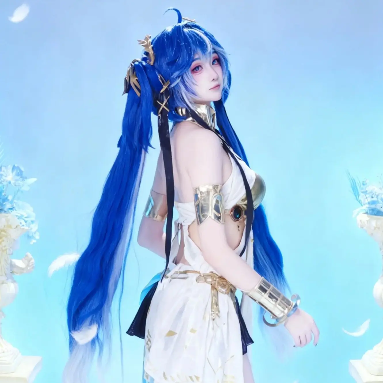 Parrucca sintetica lunga blu e - Synthetic Wigs recensione e prezzo